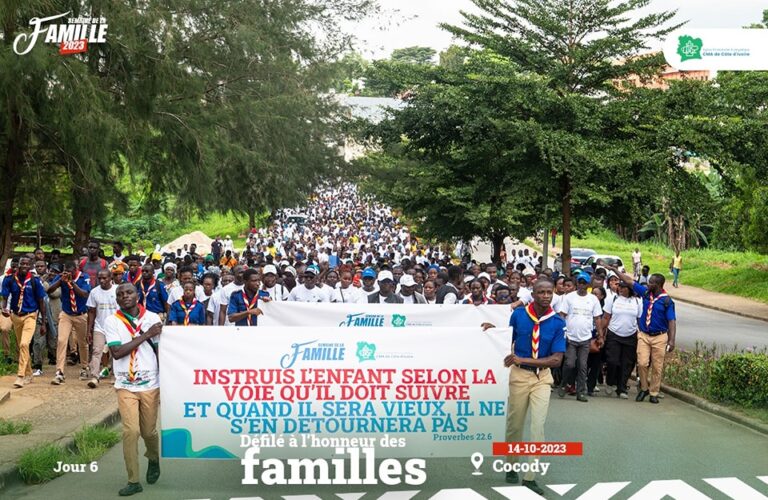 Eglise CMA Côte d’Ivoire – MARCHE EN L’HONNEUR DE LA FAMILLE